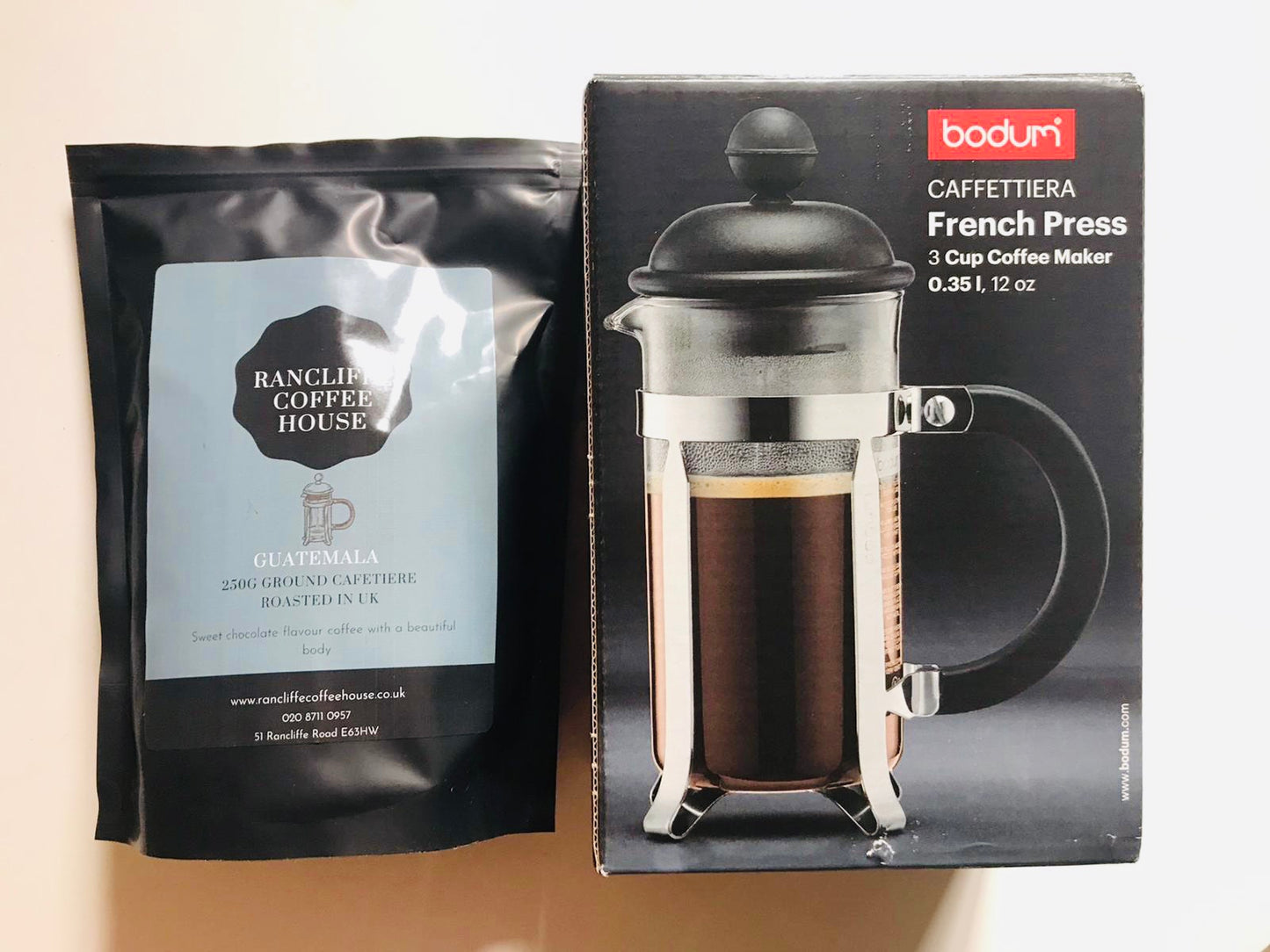 French Press - Cafetière Introduction Bundle