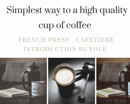 French Press - Cafetière Introduction Bundle-Coffee Tasting at Home-Rancliffe Coffee House